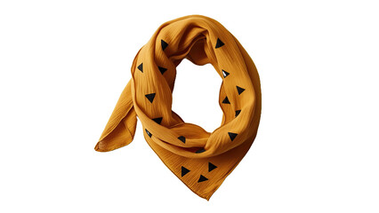 Stylish fashion scarf: the perfect accessory, new design, Ideal for stores and platforms, no background. PNG
