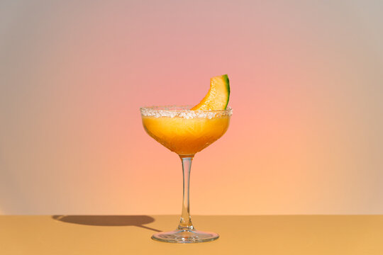 Melon Margarita cocktail