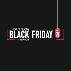 Modern Black Friday Super Sale Banner for Business Marketing