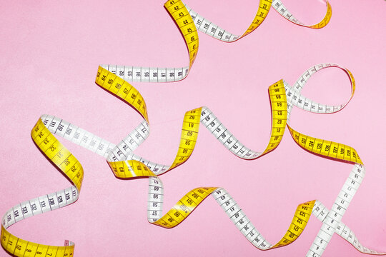 Measuring tape symbolizing numerical data, counting, measuring, data