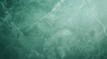 Fototapeta premium Smooth Green Marble Texture with Gentle Veining and Soft Cracks, Ideal for Backgrounds, Banners, or Marketing Materials. Perfect for Minimalist Layouts and Copyspace for Branding.