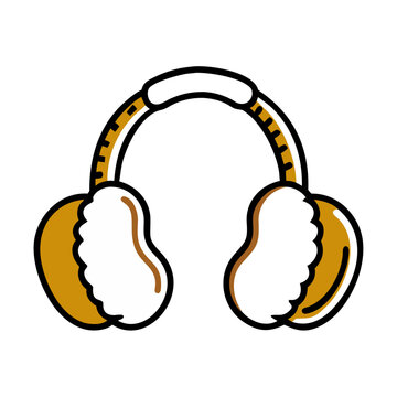 recommend clip art: Winter Earmuffs Vector Illustration Warm Ear Protection Cozy Cold Weather Accessory Clipart