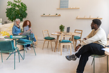 Team Brainstorming In The Office

