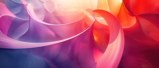 Fototapeta premium 3D Illustration Background with Geometric Forms. Abstract Wallpaper