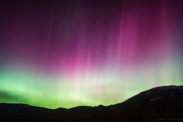 Prismatic Aurora Skies