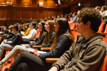 College Students Engaging in Friendly Debate Competition for Academic Skill Development