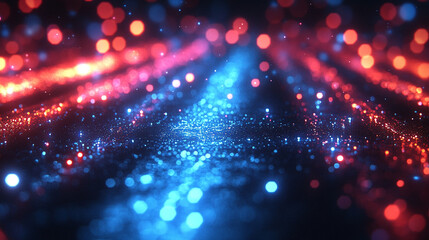 neon journey through hyperspace, featuring vibrant, streaking stars and dynamic trails of light, evoking a sense of speed, time travel, and futuristic exploration