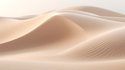 Abstract patterns created by the movement of sand dunes in a desert, capturing the ever-shifting and dynamic nature of the landscape.