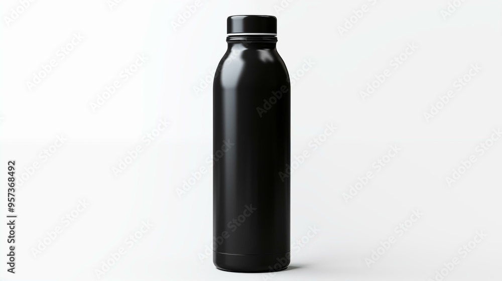 Wall mural sport flask bottle water isolated