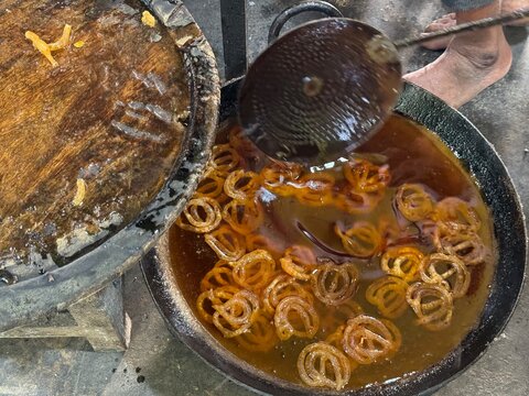 Indian delicious food popularly known as Jilaibi