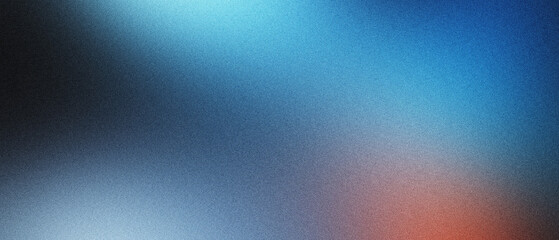 Blue and gray gradient background with a smooth texture and subtle noise, perfect for use as a banner or backdrop in digital designs.