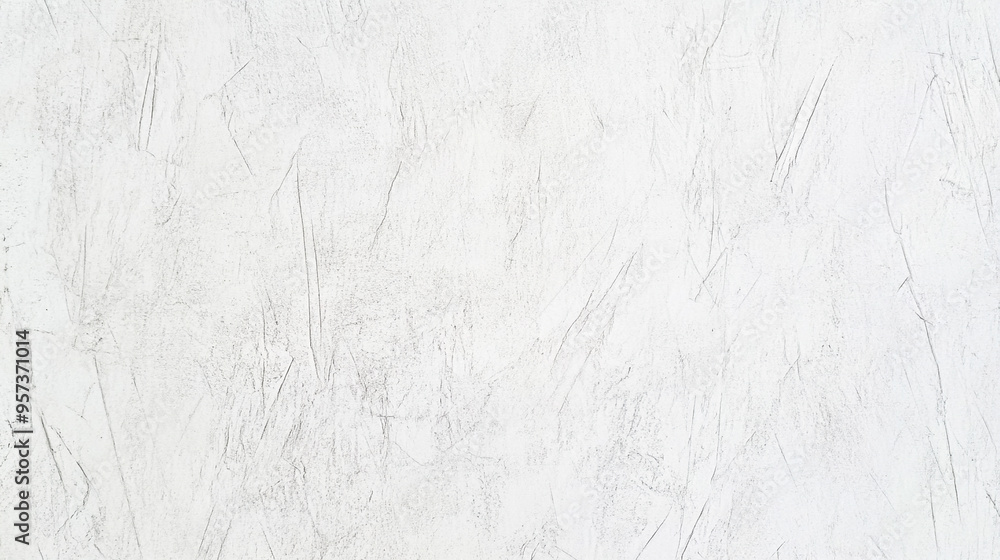 Poster white textured surface, showcasing intricate patterns and subtle shadows. the image conveys simplici