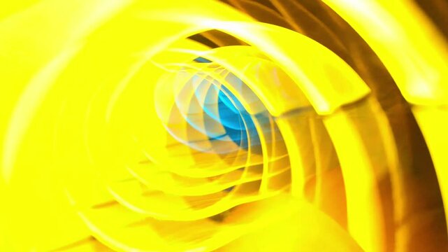 rasante Tunnel-Wasserrutsche mit LED-Beleuchtung, rutschen, Erfrischung, Spa&szlig;, Schwimmbad, Freibad, schnell
