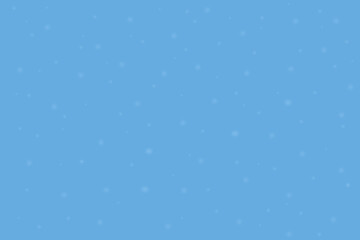 Light Blue Snowy childish Background with White Dots, seamless pattern