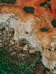 Gantheaume Point Broome Australia Drone Shot