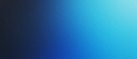 Smooth blue gradient background with a subtle noise texture. Ideal for use as a backdrop or banner design. This abstract image features a modern and minimalist texture design.