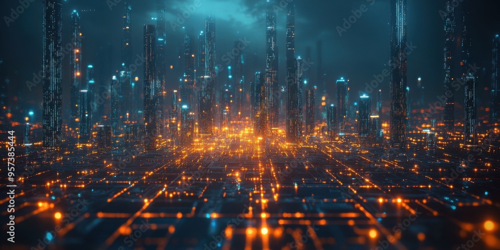 Poster ai controlling a network of connected devices in a smart city