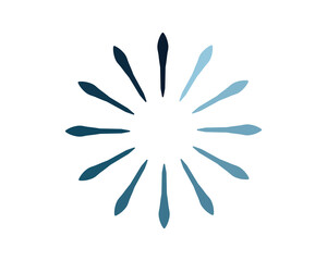 Loading bar status icon. Vector illustration. Vector loaded icons. Download progress. Donload or Upload.