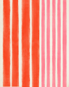 Red and Pink Stripes