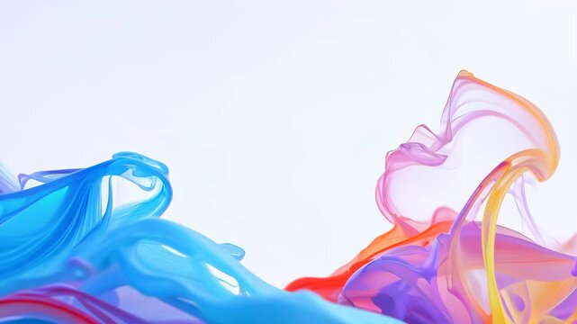Abstract color blend white background smoke fluid live wallpaper mix mixing colors rainbow colorful bright futuristic shiny modern art motion dynamics liquid flow creativity mind watercolor paint soft
