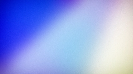 Soft 4K gradient background featuring a calming blend of blue, purple, and cream tones. Ideal for modern design projects, wallpapers, and banners. Subtle grainy texture enhances visual appeal
