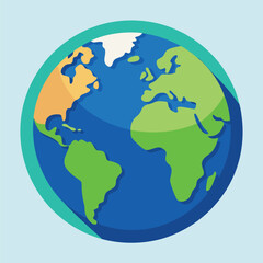 Happy earths rotation day banner design