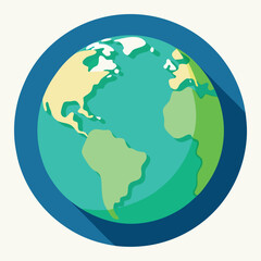 Happy earths rotation day banner design