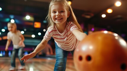 Joyful Bowling Experience for Kids