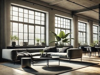 Warm Light in Industrial Modern