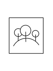 Icon Nature Line Art