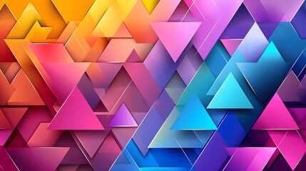 Fototapeta premium abstract geometric background. a vibrant abstract background