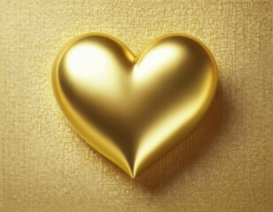 Obraz premium Captivating Heart of Gold: A Stunning Image of Beauty and Grace