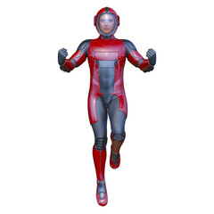 サイバーマン　3DCGレンダリング