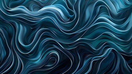 Abstract organic lines as panorama wallpaper background
