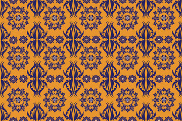 thai art design seamless  pattern , repeat, for garment, textile,wallpaper, all kind of printing printing 