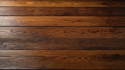 Naklejka premium Close-Up of Dark Wood Wooden Floor
