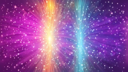 abstract background with stars