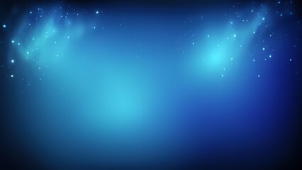 abstract blue background with stars