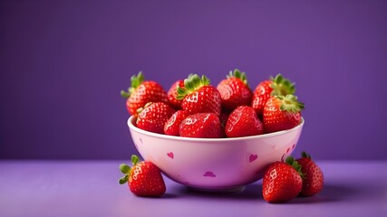 white dish filled with fruit on an antique blue wooden table in a sunny patio.
