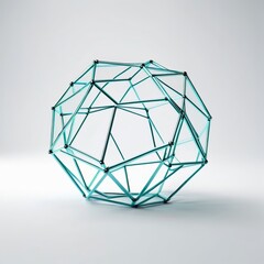 Wire Ball on White Surface