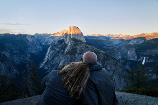 Couple at Yosemite National park