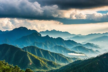 Obraz premium landscape with clouds