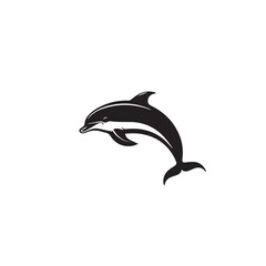 Fototapeta premium dolphin in cartoon, doodle style . Image for t-shirt, web, mobile apps and ui. Isolated 2d vector illustration in logo, icon, sketch style, Eps 10, black and white. AI Generative