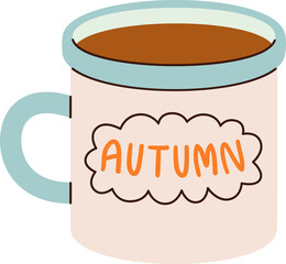 Autumn Tea Cup