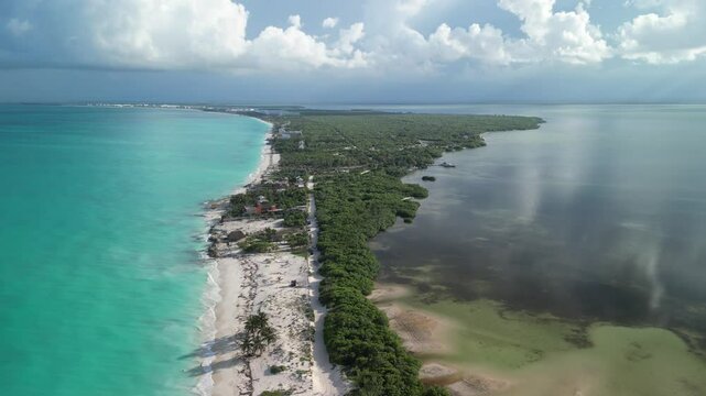 isla blanca, costa mujeres, cancun, quintana roo, mexico caribe, lagoon