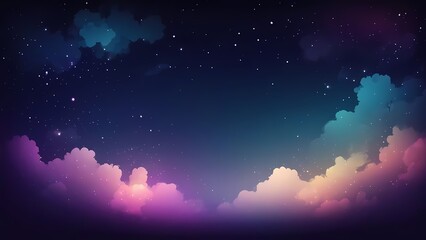 Naklejka premium background with stars