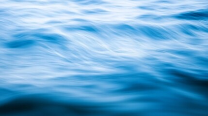 Serene Blue Water Abstract