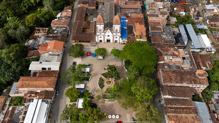 Fototapeta premium Tarso, Antioquia - Colombia - July 21, 2024. Founded on March 14, 1912, Erection as a municipality on March 23, 1936.