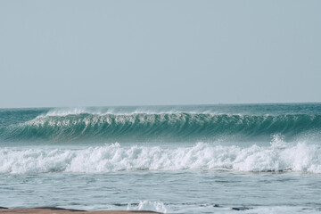 Onda no oceano pacifico - Lobitos, Peru