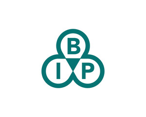 BIP logo design vector template. BIP